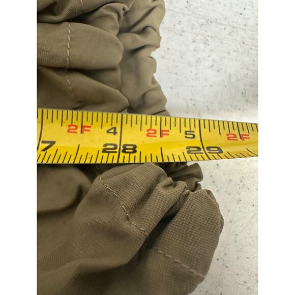 Lovers + Friends Issa Cargo Pants Army Green M Baggy 100% Nylon Jogger D4 - Picture 7 of 7